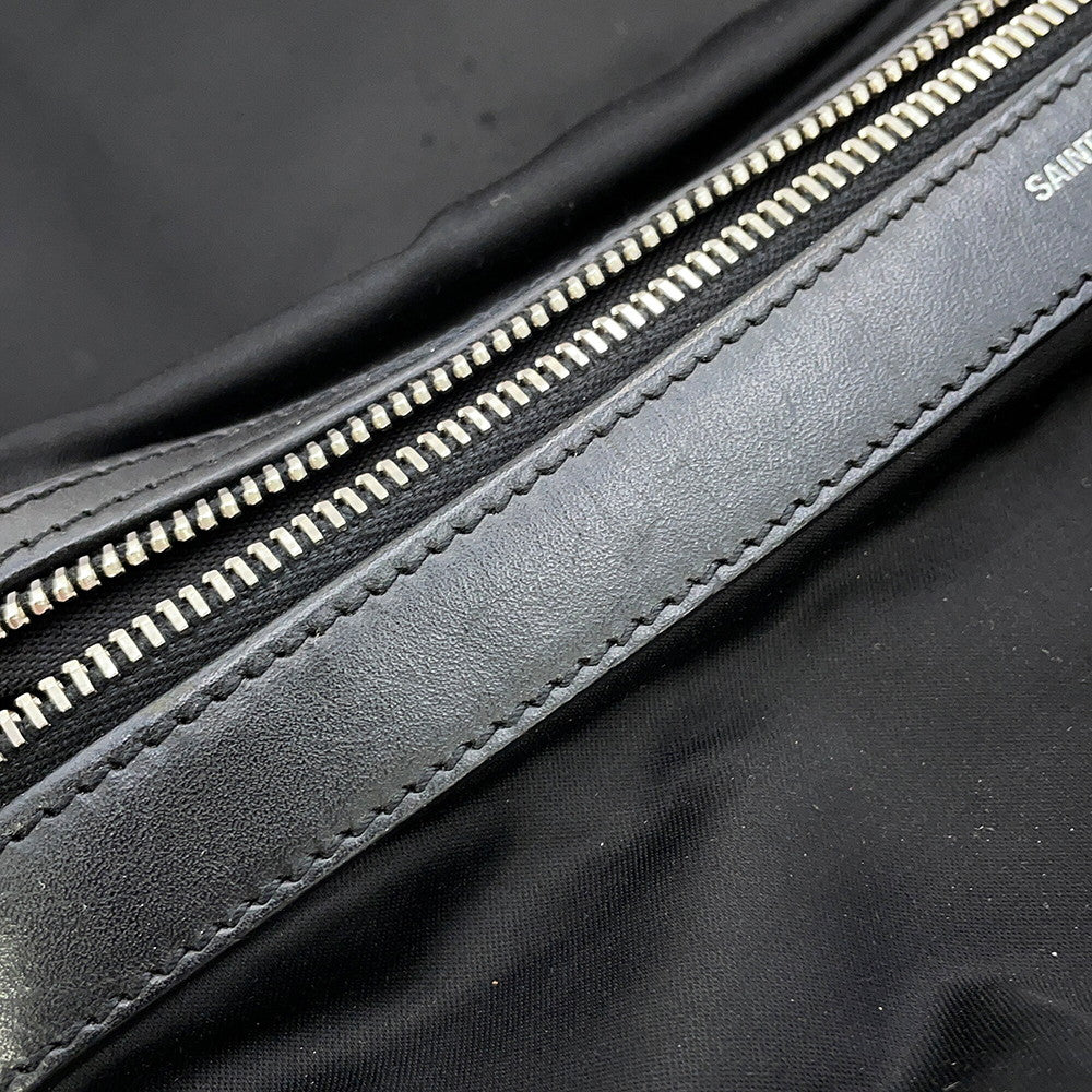 SAINT LAURENT PARIS City Backpack Black/Multicolor465448 Nylon