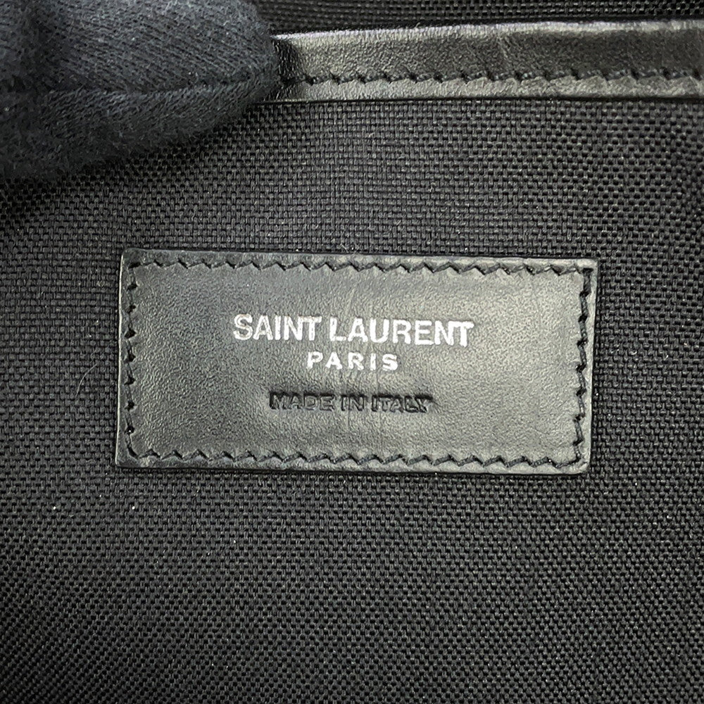 SAINT LAURENT PARIS City Backpack Black/Multicolor465448 Nylon