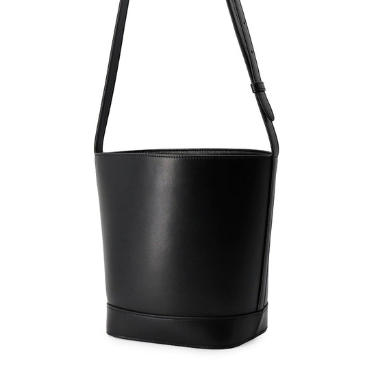 CELINE Cuir Triomphe bucket bag Black113783DU3 Leather Size Small