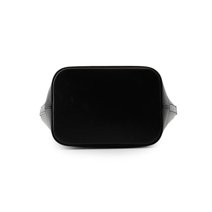 CELINE Cuir Triomphe bucket bag Black113783DU3 Leather Size Small