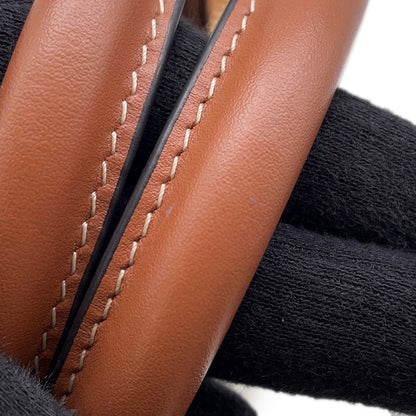 CELINE Triomphe 2-way Boston Bag Brown/Beige197582 PVC Leather