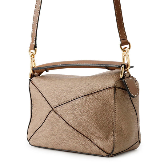 LOEWE Puzzle bag BeigeA510U95X37 Leather Size Mini