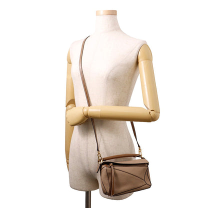 LOEWE Puzzle bag BeigeA510U95X37 Leather Size Mini