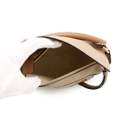 LOEWE Puzzle bag BeigeA510U95X37 Leather Size Mini