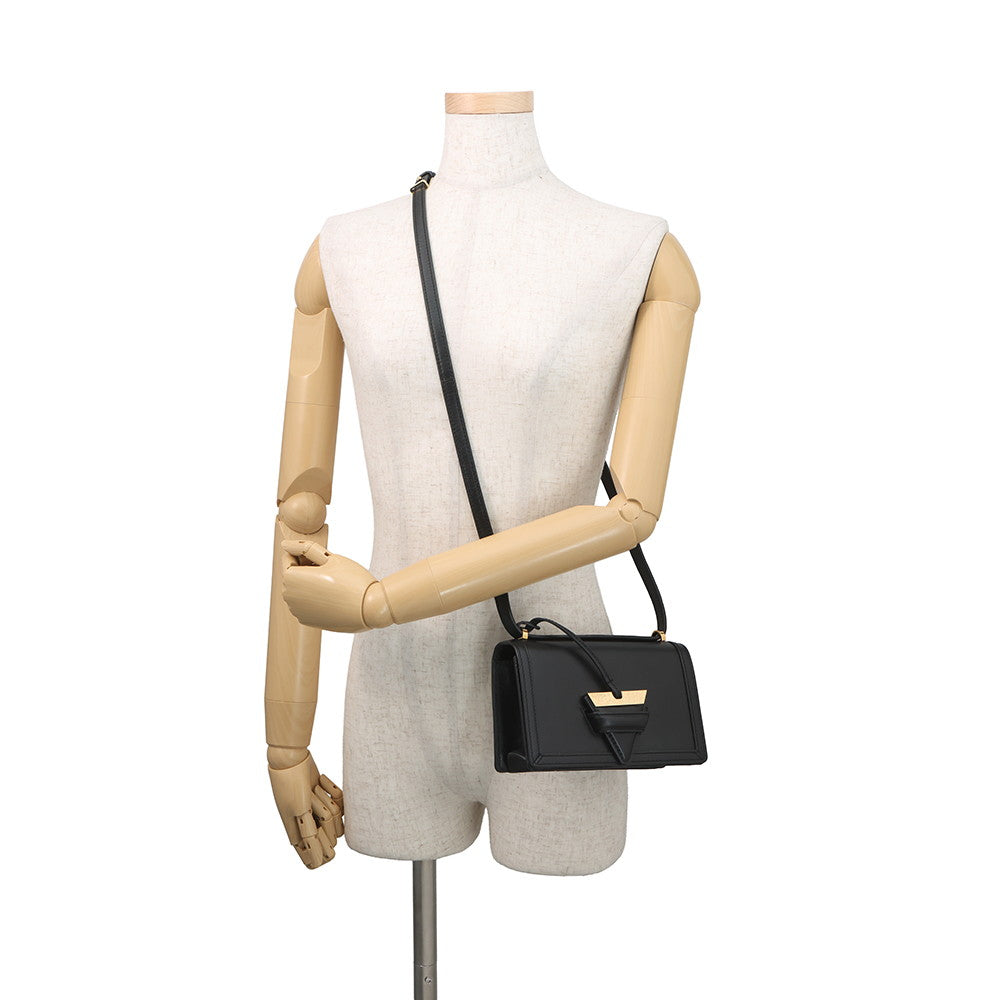 LOEWE Barcelona Shoulder Bag Black302.74NP39 Leather