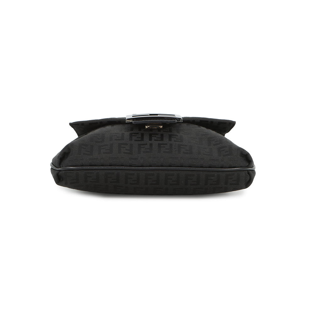 FENDI Zucchino mamma bucket Black8BT075 Canvas