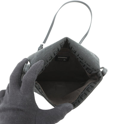 FENDI Zucchino mamma bucket Black8BT075 Canvas
