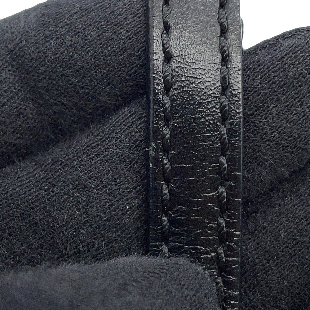 FENDI Zucchino mamma bucket Black8BT075 Canvas