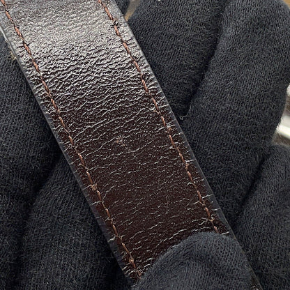 FENDI Mamma bucket Brown Canvas Leather