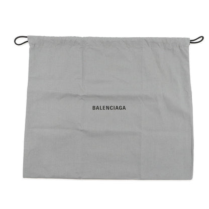 BALENCIAGA BB Logo Clutch Bag Black717791 Leather