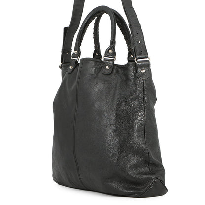 BALENCIAGA City 2way Tote Bag Black340133 Leather