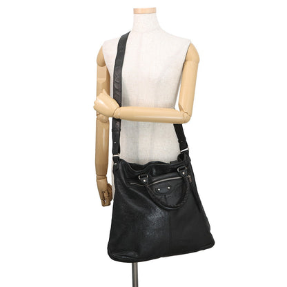 BALENCIAGA City 2way Tote Bag Black340133 Leather