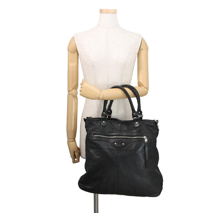 BALENCIAGA City 2way Tote Bag Black340133 Leather