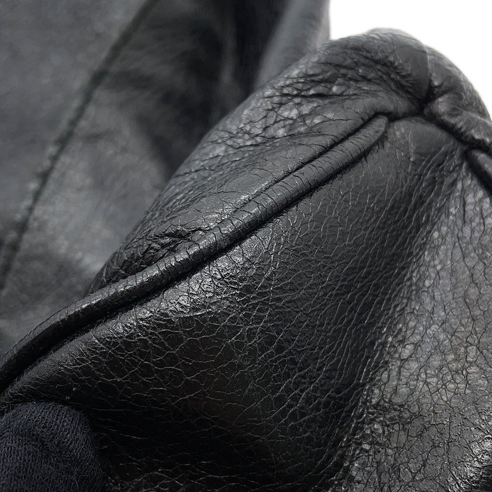 BALENCIAGA City 2way Tote Bag Black340133 Leather