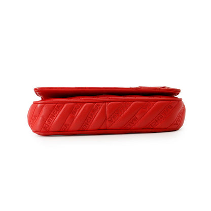 BALENCIAGA Everyday Chain Shoulder Bag Red502027 Leather