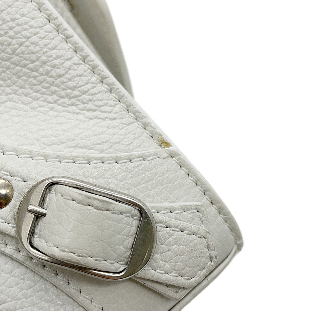 BALENCIAGA Neo-classic 2-way bag White679231 Leather
