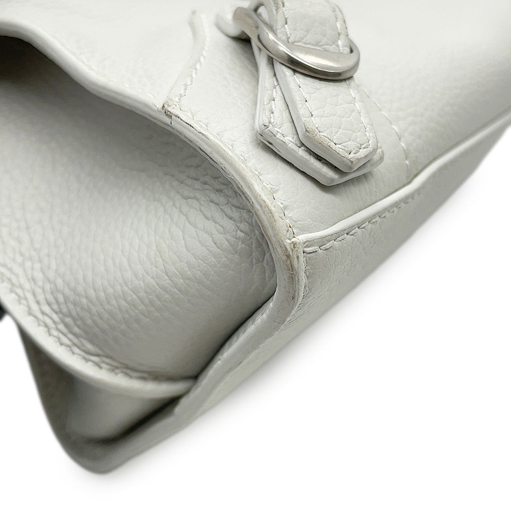 BALENCIAGA Neo-classic 2-way bag White679231 Leather