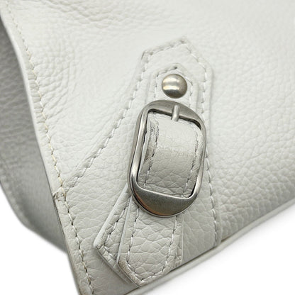 BALENCIAGA Neo-classic 2-way bag White679231 Leather