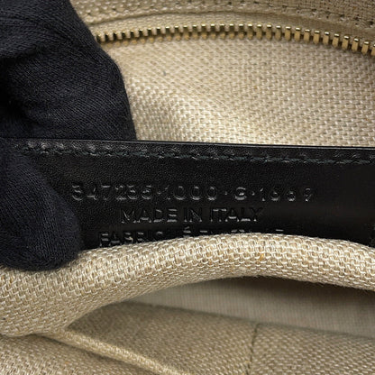 BALENCIAGA PadlockNude Black347235 Fur Leather