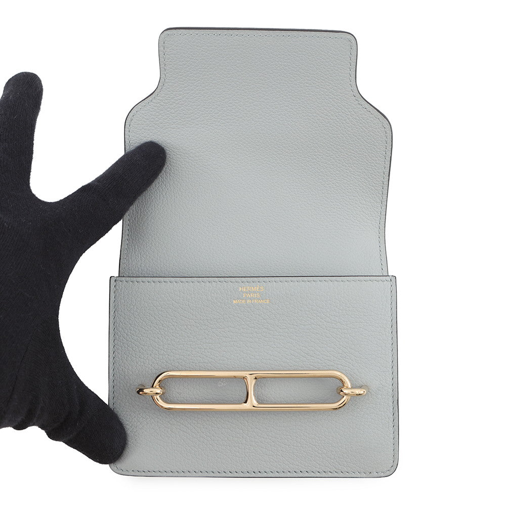 HERMES Roulis slim Gris Mouette Evercolor