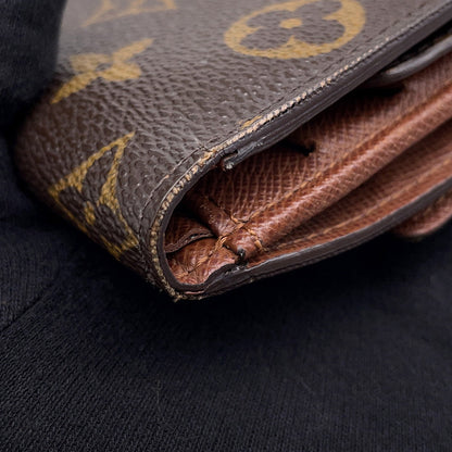 LOUIS VUITTON Porto Monet Vie Cult Credit BrownM61652 Monogram