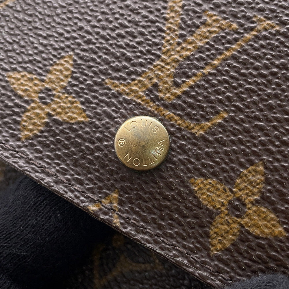 LOUIS VUITTON Porto Monet Vie Cult Credit BrownM61652 Monogram