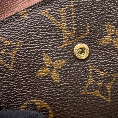 LOUIS VUITTON Porto Monet Vie Cult Credit BrownM61652 Monogram