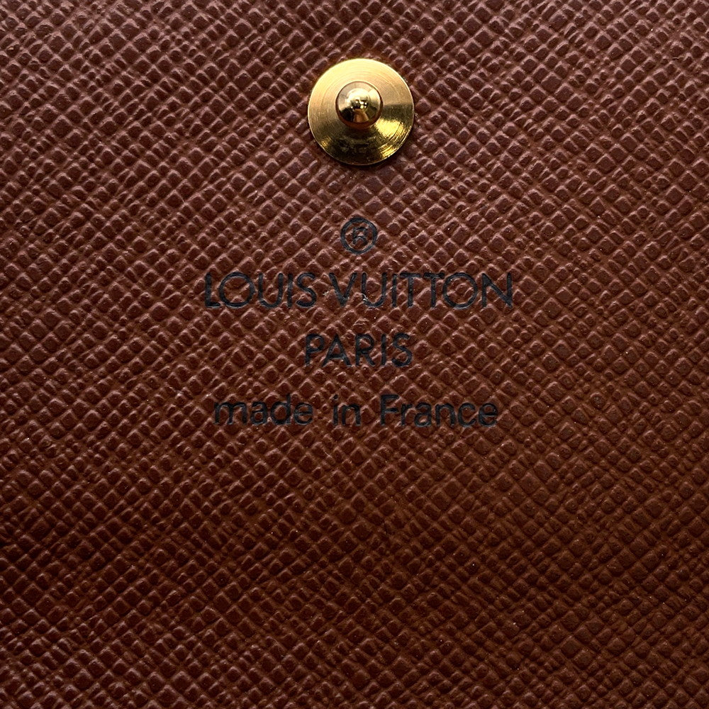 LOUIS VUITTON Porto Monet Vie Cult Credit BrownM61652 Monogram