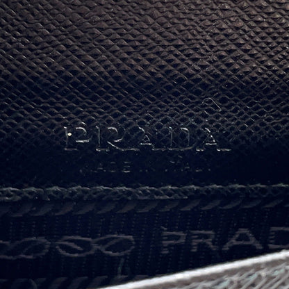 PRADA Frankenstein Shoulder Pouch Black/Purple2ZH068 Saffiano Leather