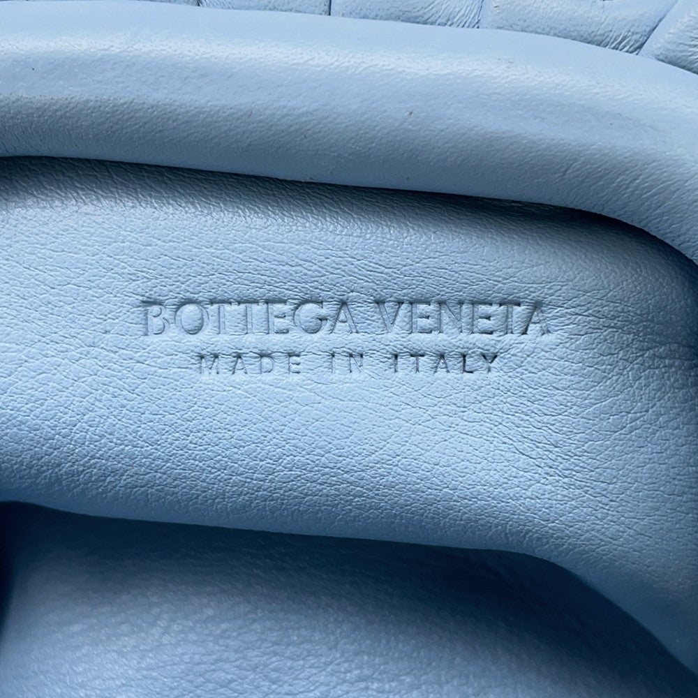 Bottega Veneta The Pouch Shoulder Bag Light Blue577816 Leather