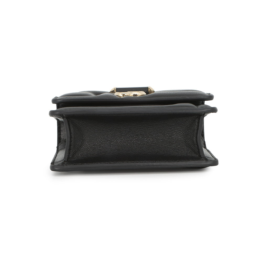 JIMMY CHOO Varenne Avenue Quad Black Leather