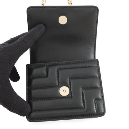 JIMMY CHOO Varenne Avenue Quad Black Leather