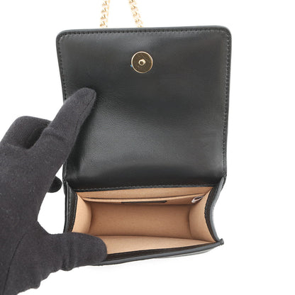 JIMMY CHOO Varenne Avenue Quad Black Leather