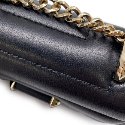 JIMMY CHOO Varenne Avenue Quad Black Leather