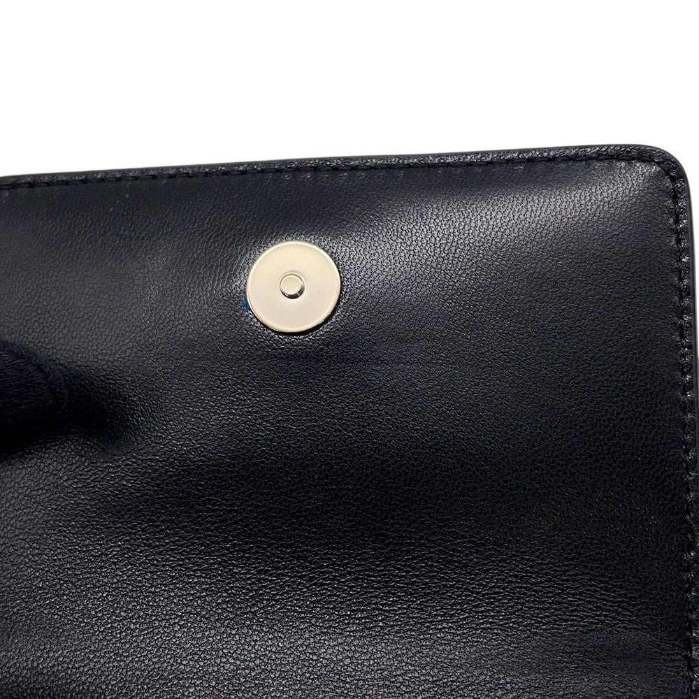 JIMMY CHOO Varenne Avenue Quad Black Leather