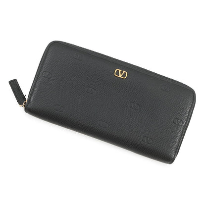 Valentino Garavani V-Sling Wallet Black Leather