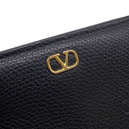 Valentino Garavani V-Sling Wallet Black Leather