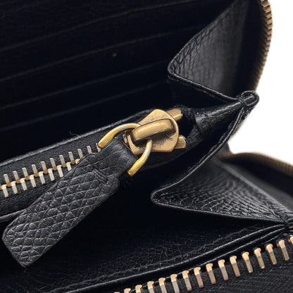 Valentino Garavani V-Sling Wallet Black Leather