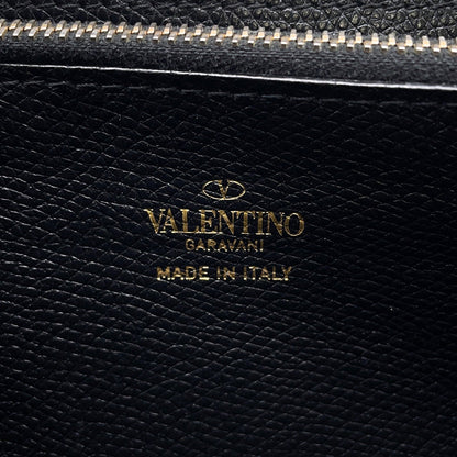 Valentino Garavani V-Sling Wallet Black Leather