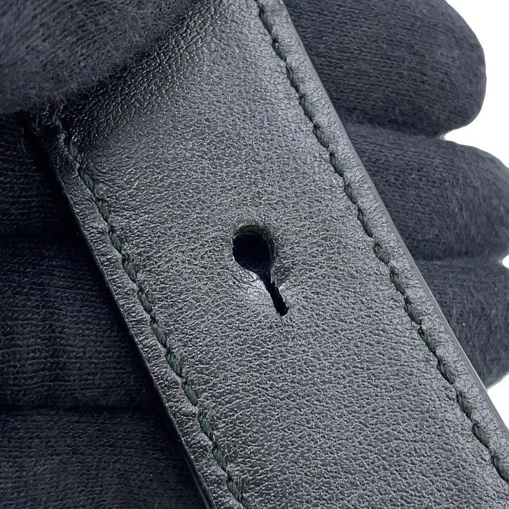 Maison Margiela Maison Margiela NewLock Horizontal Shoulder Bag Black/BeigeSB1WD0005P5019H1658 Leather Velour Canvas