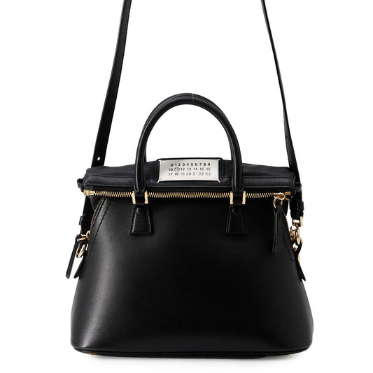 Maison Margiela Maison Margiela 5AC Handbag BlackS56WG0082P4303T8013 Calf Leather Size Mini