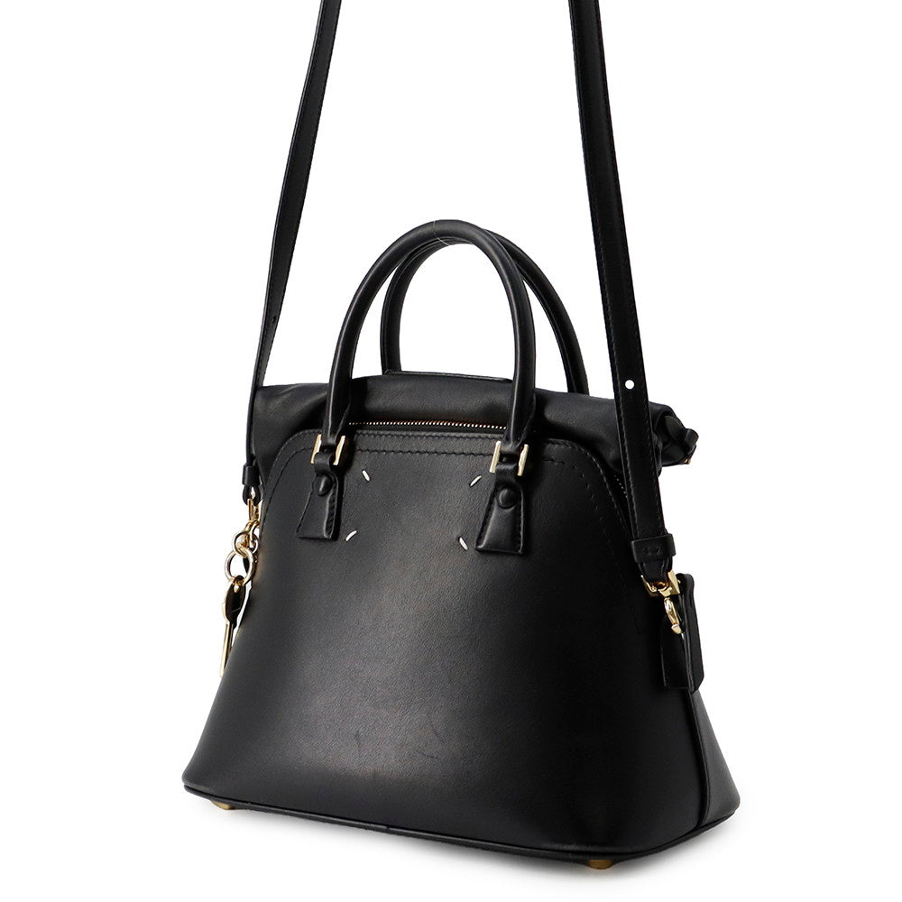 Maison Margiela Maison Margiela 5AC Handbag BlackS56WG0082P4303T8013 Calf Leather Size Mini
