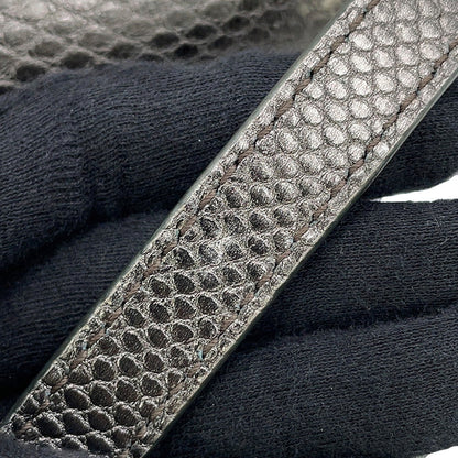BVLGARI Serpenti Chain Shoulder Bag Silver290543 Molten Karung
