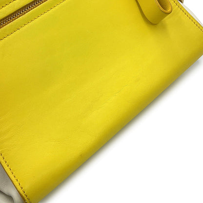Ferragamo Sofia Gancini 2-way Bag Mimosa/White/Beige21D570 Calf Leather