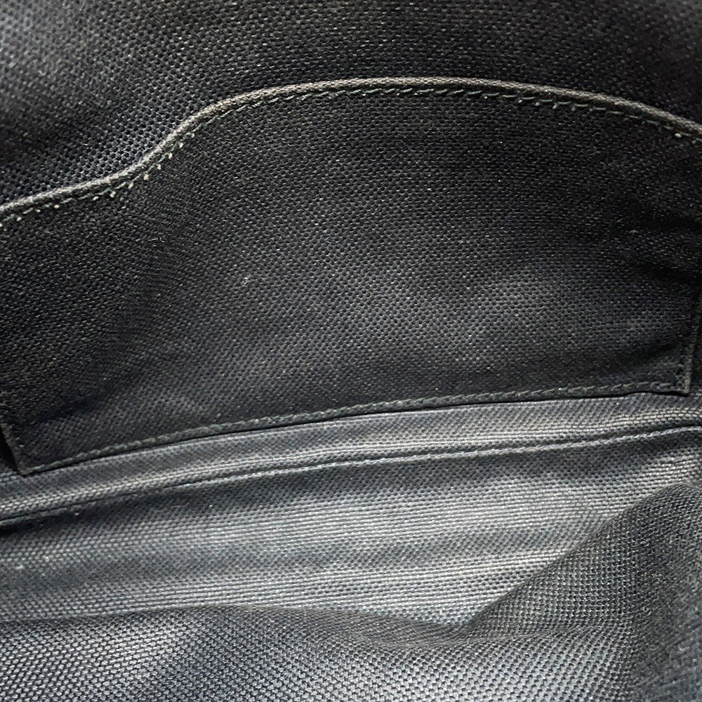 GUCCI GG Supreme Crossbody Bag Black474293 GG Supreme Leather
