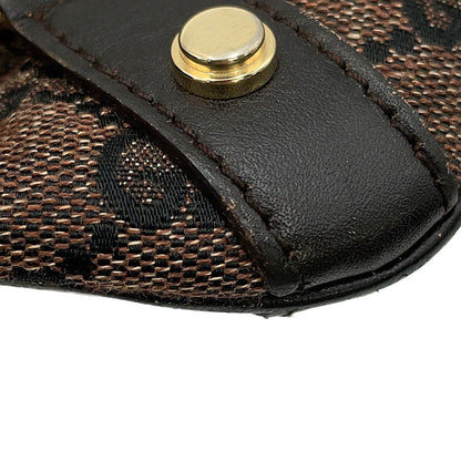 GUCCI GG Canvas Shoulder Bag Brown272400 GG Canvas Leather