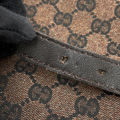 GUCCI GG Canvas Shoulder Bag Brown272400 GG Canvas Leather