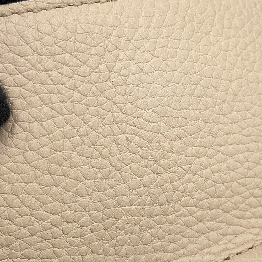 GUCCI Soho Interlocking G Tote Bag Ivory536196 Leather