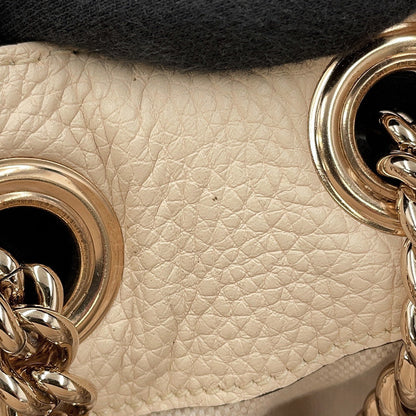 GUCCI Soho Interlocking G Tote Bag Ivory536196 Leather