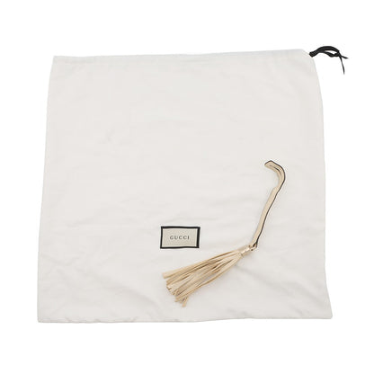 GUCCI Soho Interlocking G Tote Bag Ivory536196 Leather